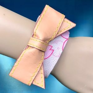 Designer Leather Cuff Bracelet